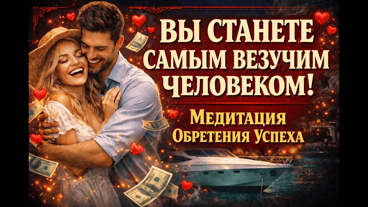😎ОДИН ПРОСМОТР - И ВАМ НАЧИНАЕТ ВЕЗТИ! МОЩНАЯ МЕДИТАЦИЯ