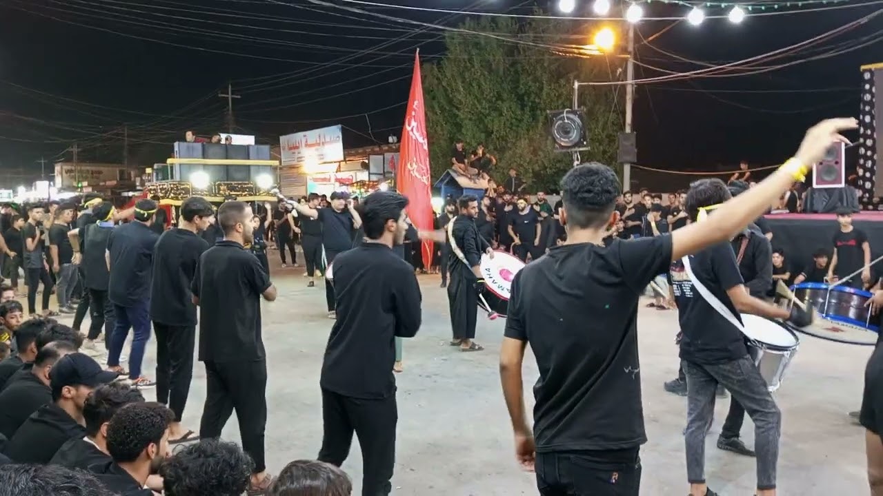 موكب و هيئه طلاب الحسين ميسان أبو رمانه
