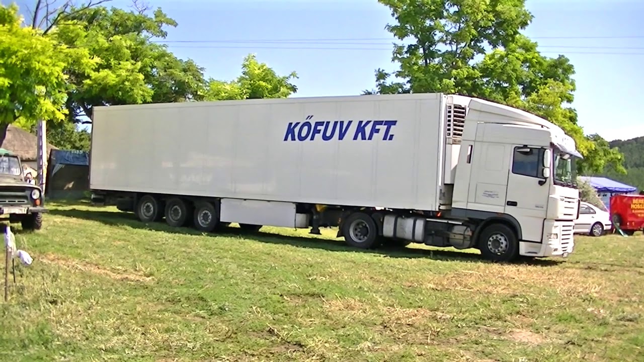 Kamioncibáló verseny a dagonya fesztiválon