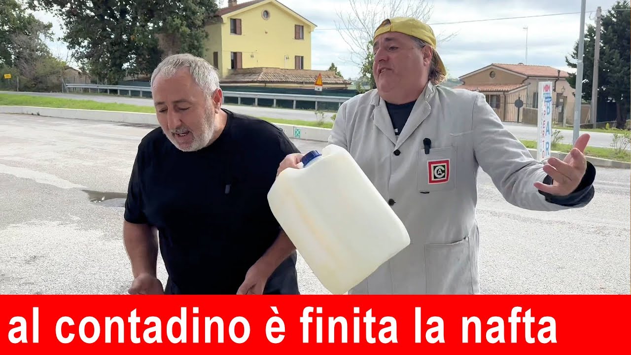 Al contadino è finita la nafta 