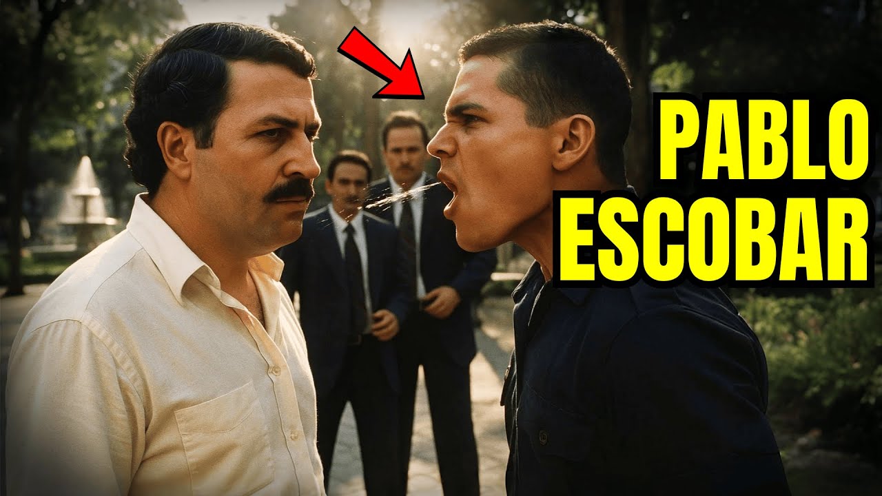 Joven Policía ESCUPE a Pablo ESCOBAR Sin Saber Quién Era; Lo Que Pasó Después Fue ATERRADOR.