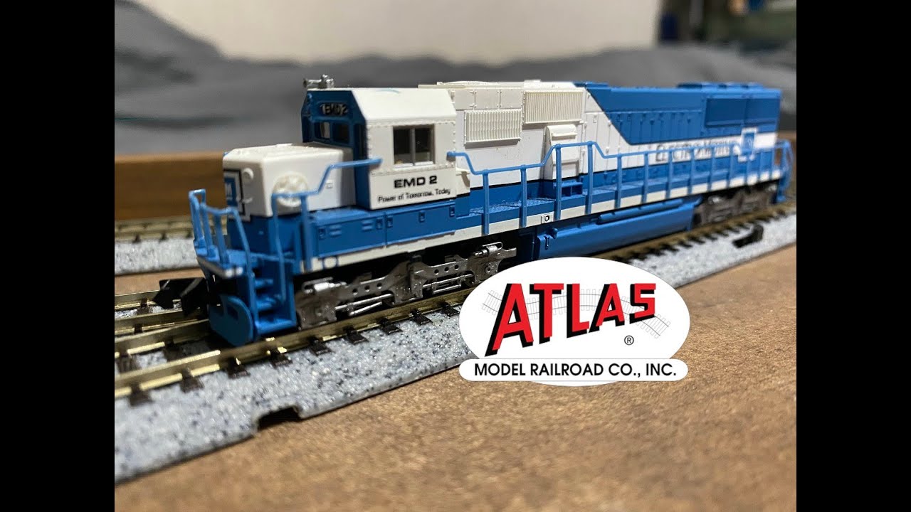 Will it run? Used N Scale Atlas EMD SD60 Demonstrator. Trains with Shane Ep48