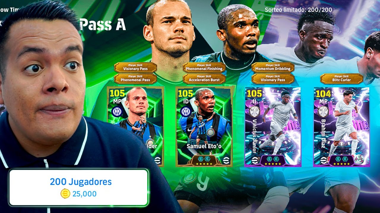 Recargué 25,000 Monedas para mi Primer Pack Opening en eFootball 2026!