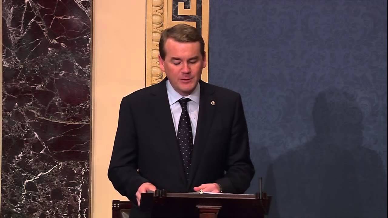 Sen. Michael Bennet Pays Tribute to Sen. Mark Udall's Service to Colorado (Clip)