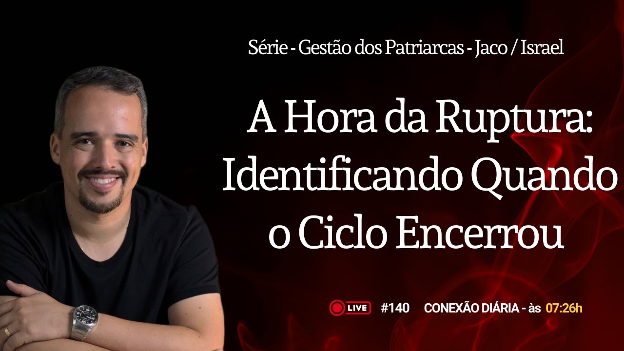 A Hora da Ruptura: Identificando Quando o Ciclo Encerrou | Conexão Diária #140 | Diego Reis