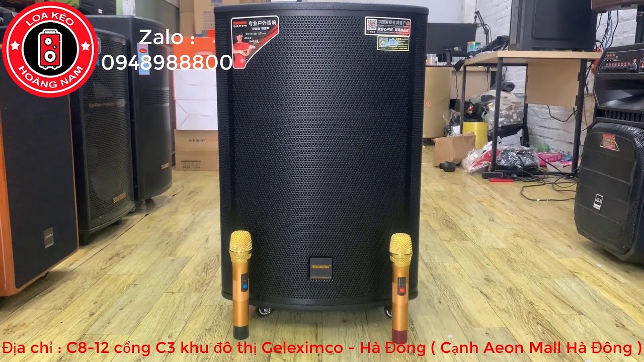 Loa kéo Temeisheng GD15-19 cực kỳ đẳng cấp