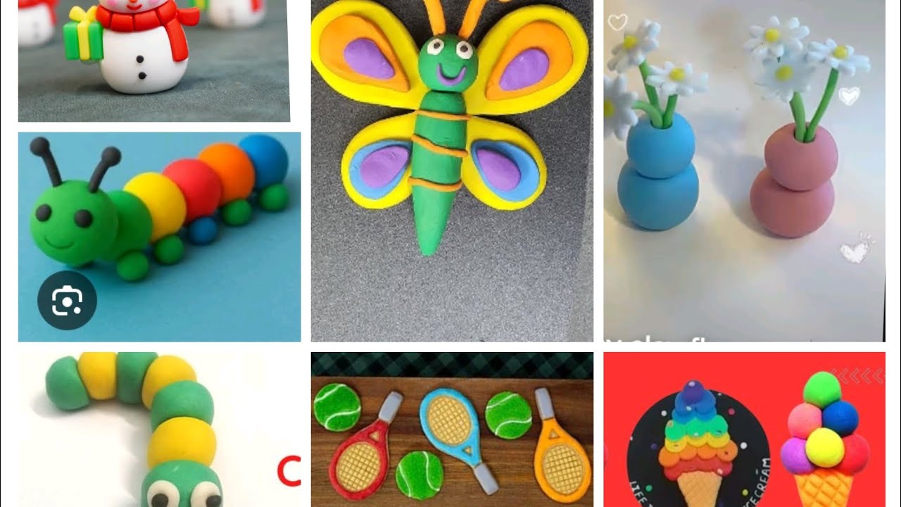 Easy clay craft ideas cute and adorable clay craft ideas trending and viral clay craft ideas 