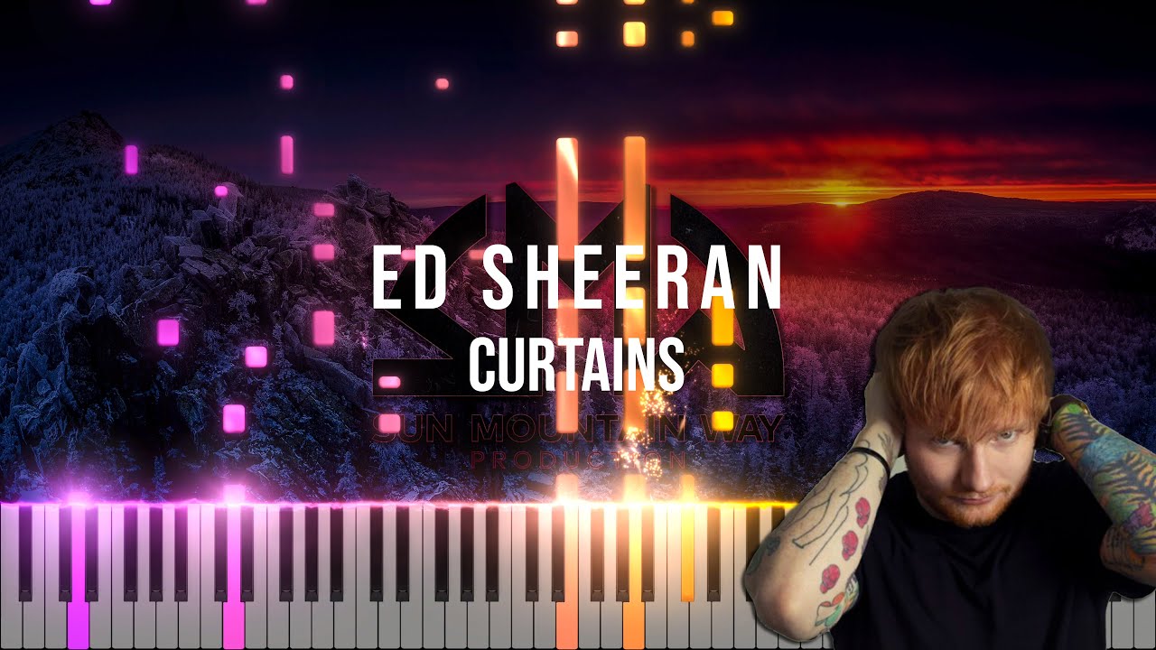Ed Sheeran - Curtains | Piano Cover + Sheet Music