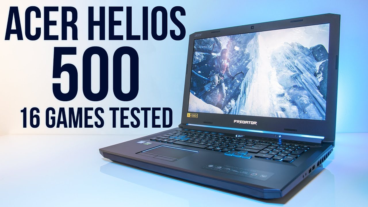 Acer Predator Helios 500 Gaming Benchmarks - 16 Games Tested!