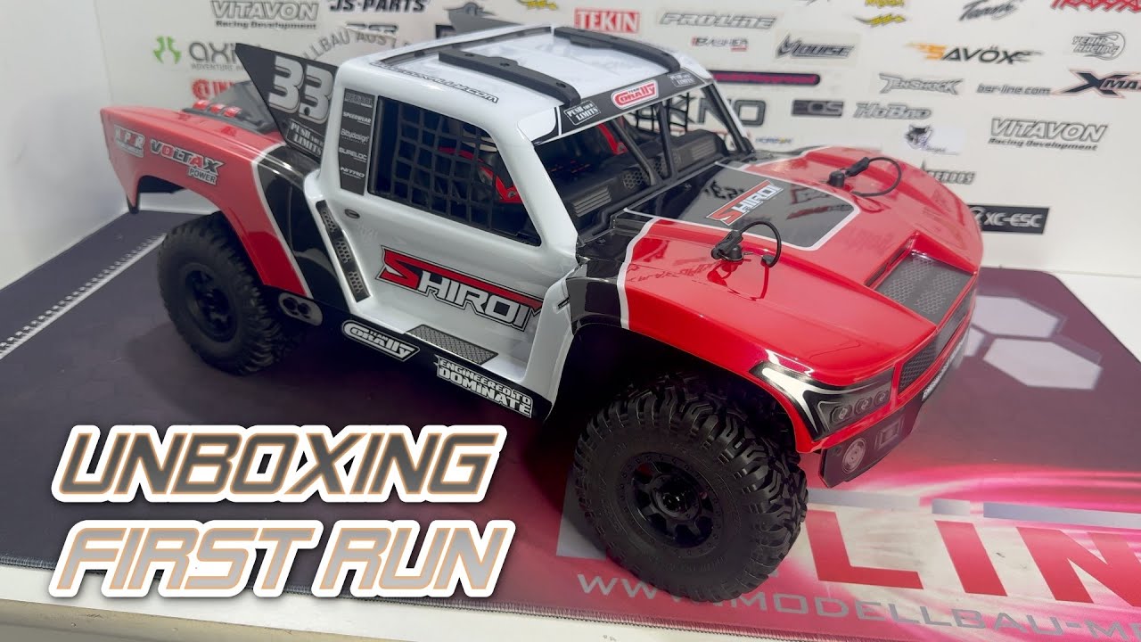 Team Corally Shiroi Short Course Truck - Vorstellung und erste Fahrt [German]