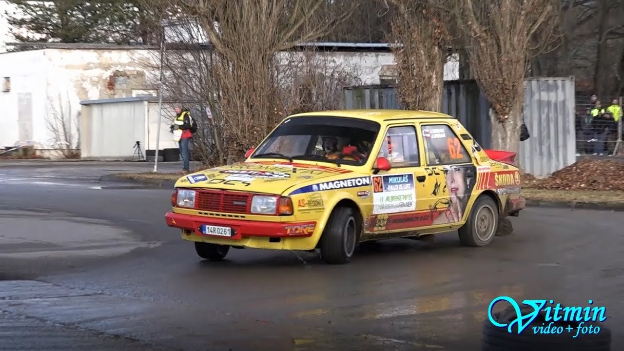 DRIFT SHOW - Škoda 130 LR - Jaroslav Urban / Josef Urban - Mikuláš Rally IS LIFE 2018