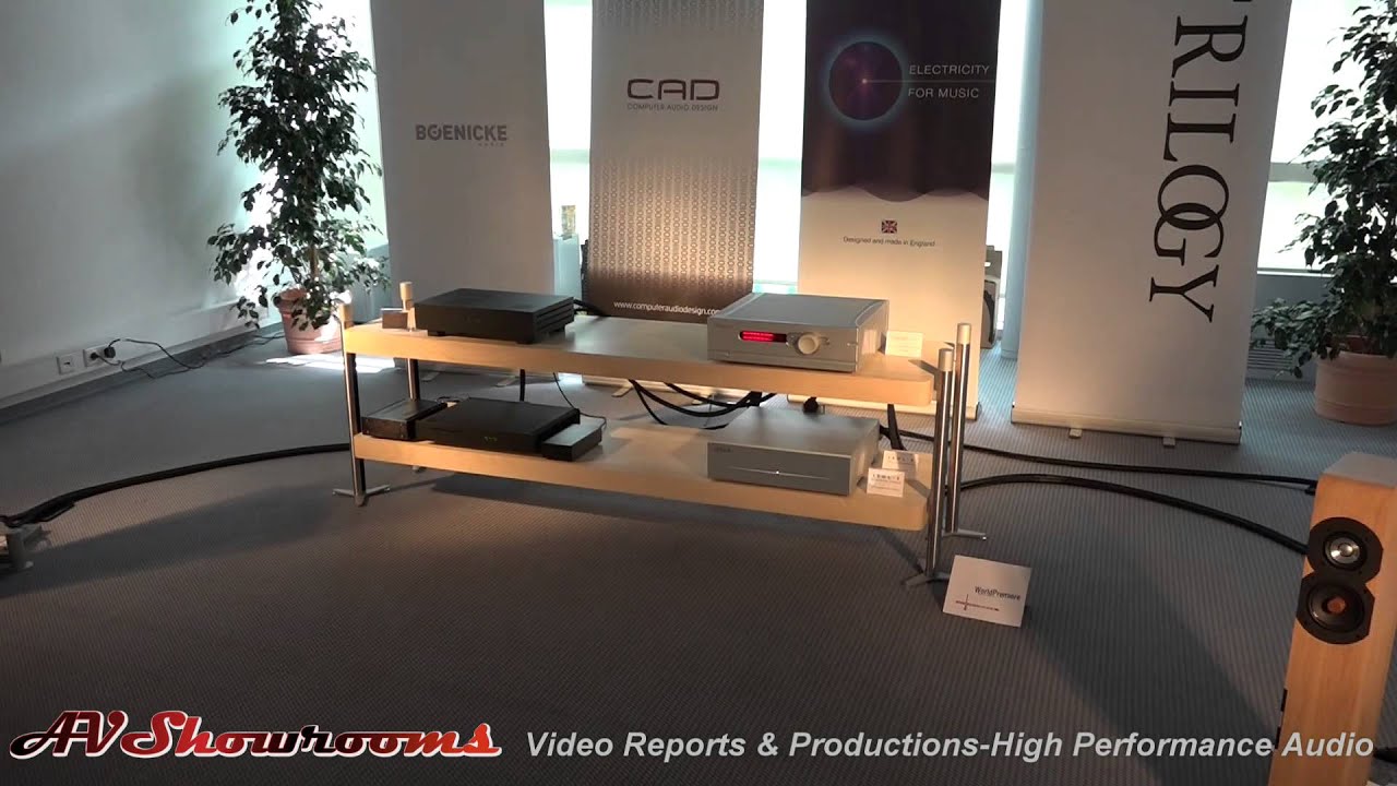 Great sound from Trilogy, Boenicke, CAD, ISOL 8, Highend Munich