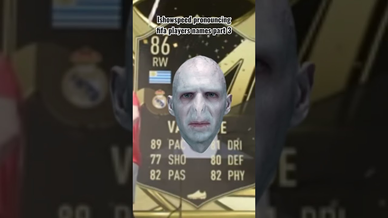 Ishowspeed pronouncing fifa players names part 3 😱😂 #speed #fifa23 #funny #ishowspeed #football