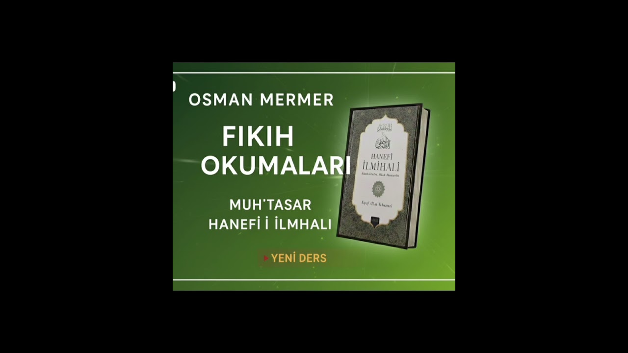 HANEFİ İLMİHALİ SULAR BAHSİ 117-134 MESELELER 