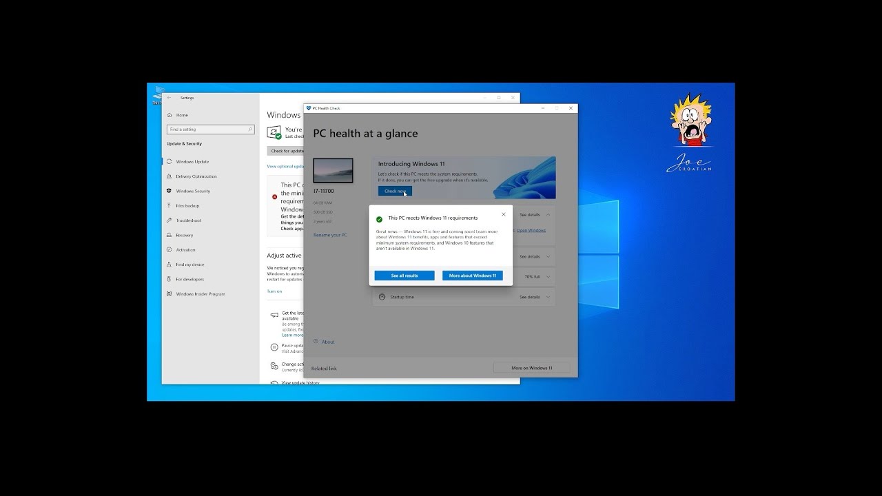 Win11 - Can I install or not?