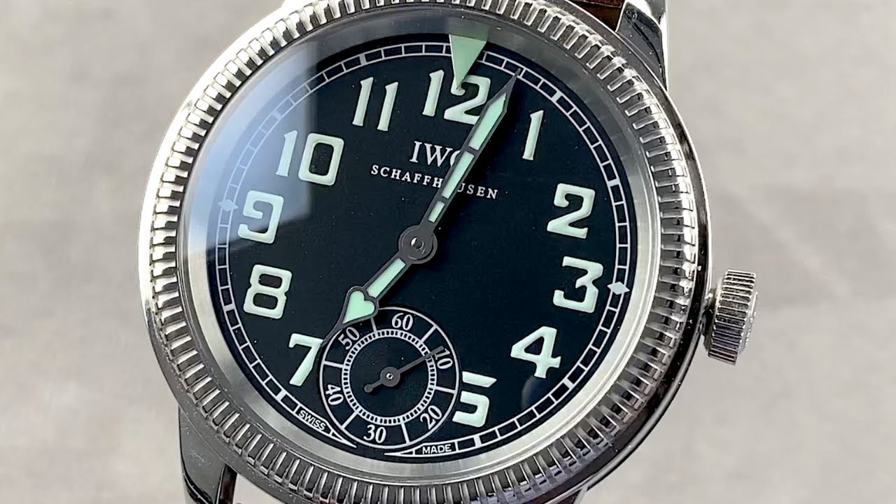 IWC Vintage Pilot's Watch IW3254-01 IWC Watch Review