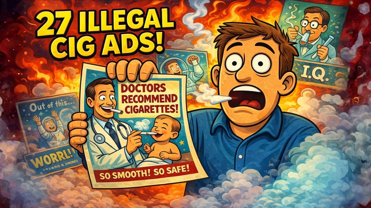 27 Absurd Cigarette Ads That Would Be Illegal Today