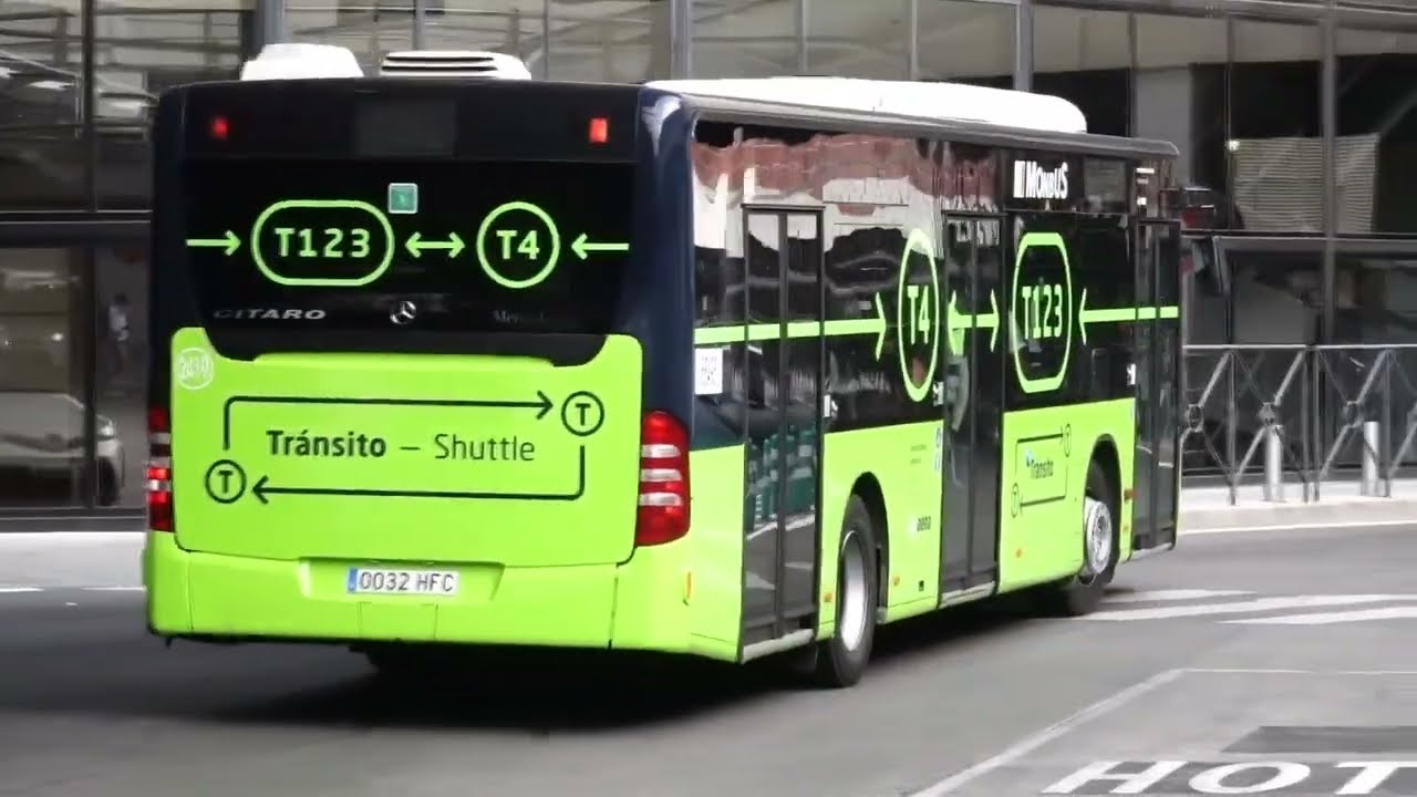 Monbus 2419 | Mercedes-Benz O530 Citaro C1 Facelift | Aeropuerto - T2 Llegadas (Madrid)