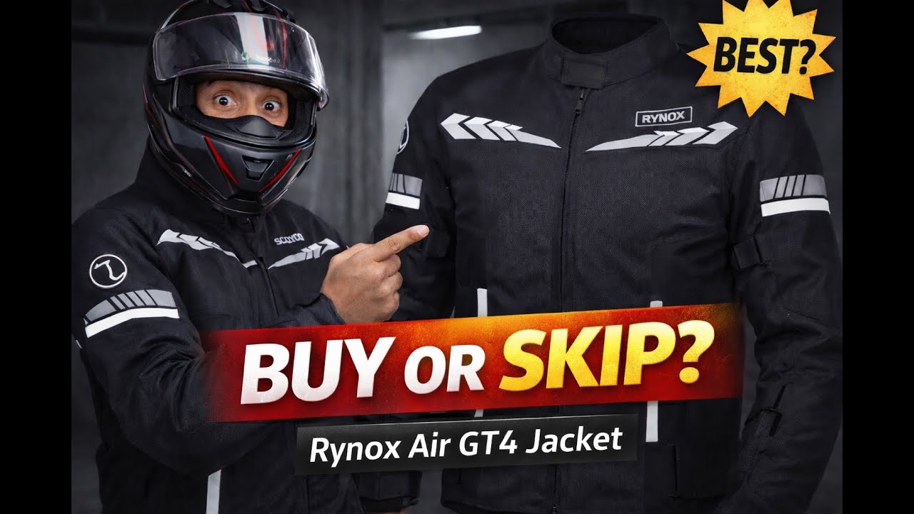 Rynox Air GT4 Jacket Honest Review | Buy or Skip? #RynoxAirGT4 #RynoxJacket #BuyOrSkip #riding