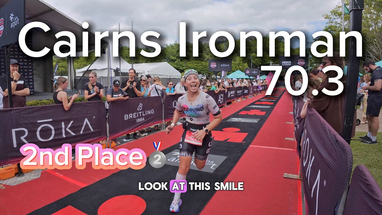 Ironman Cairns 70.3 Race Day Vlog🌴💨