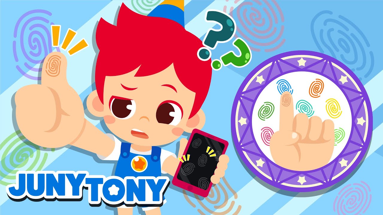 ¿Por Qué Tenemos Huellas Dactilares? | Curiosidades | Canciones Infantiles | JunyTony en español