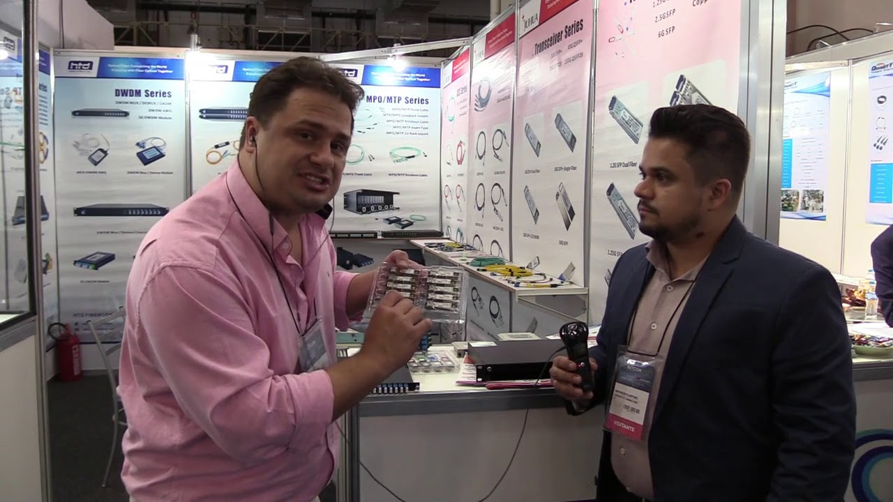 Várias fibras dentro de uma - DWDM