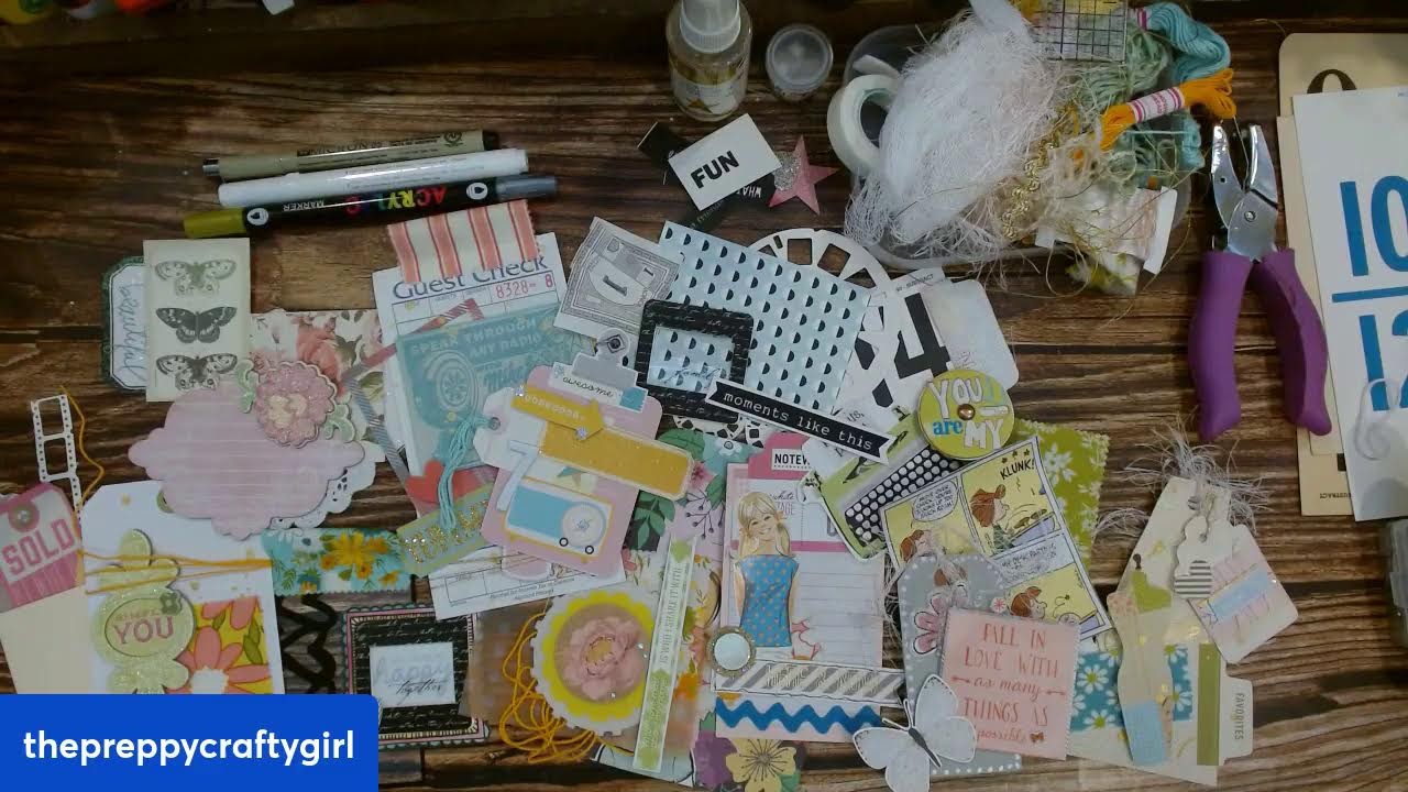 Late Night Crafting Let's Use Our Collections