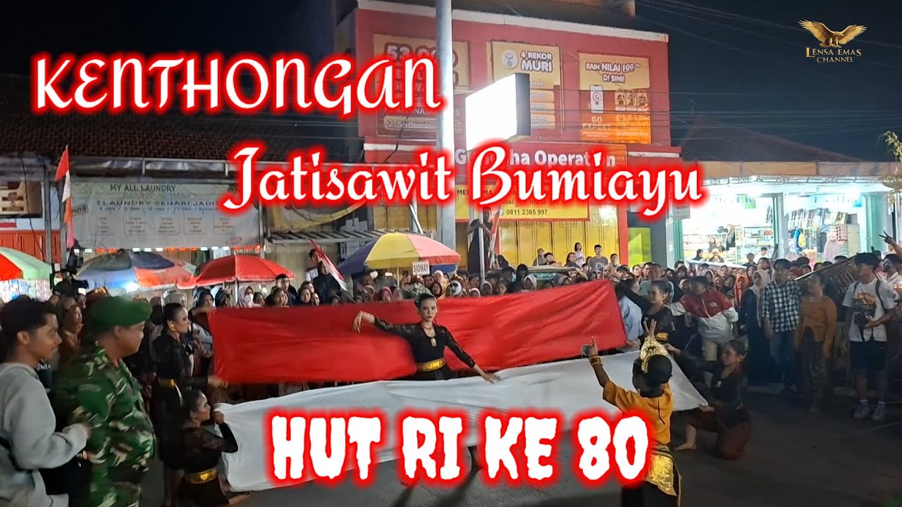 Kenthongan Warga Jatisawit Bumiayu * FULL * HUT RI KE 80 #musiktradisional