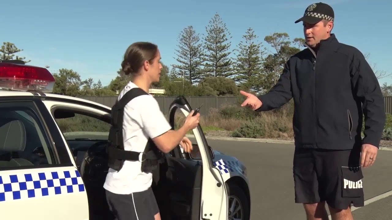 Check out SAPOL's fit for duty test