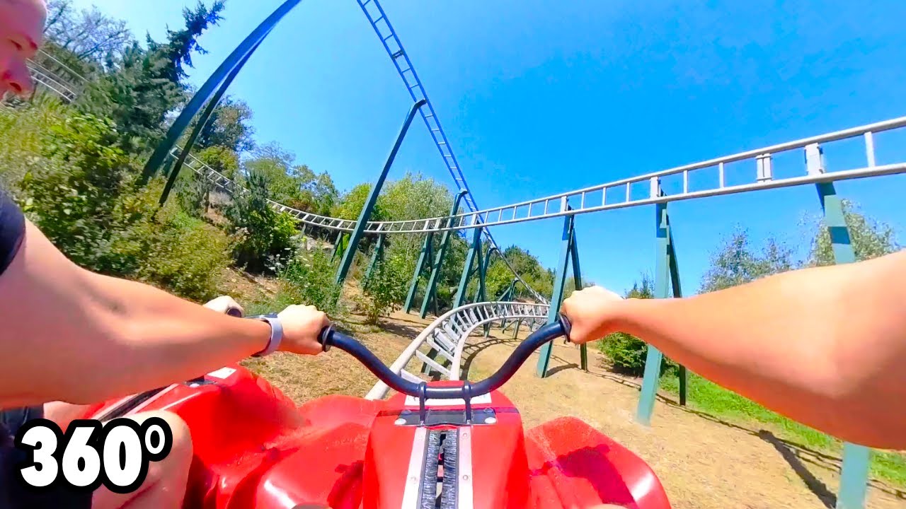Yukon Quad (Le PAL) - VR ONRIDE - 360&deg; family launch coaster POV