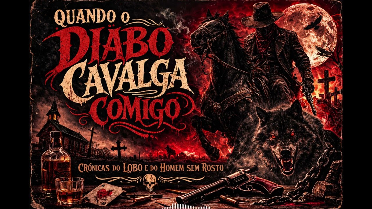 QUANDO O DIABO CAVALGA COMIGO (Dark Country / Outlaw Rock)