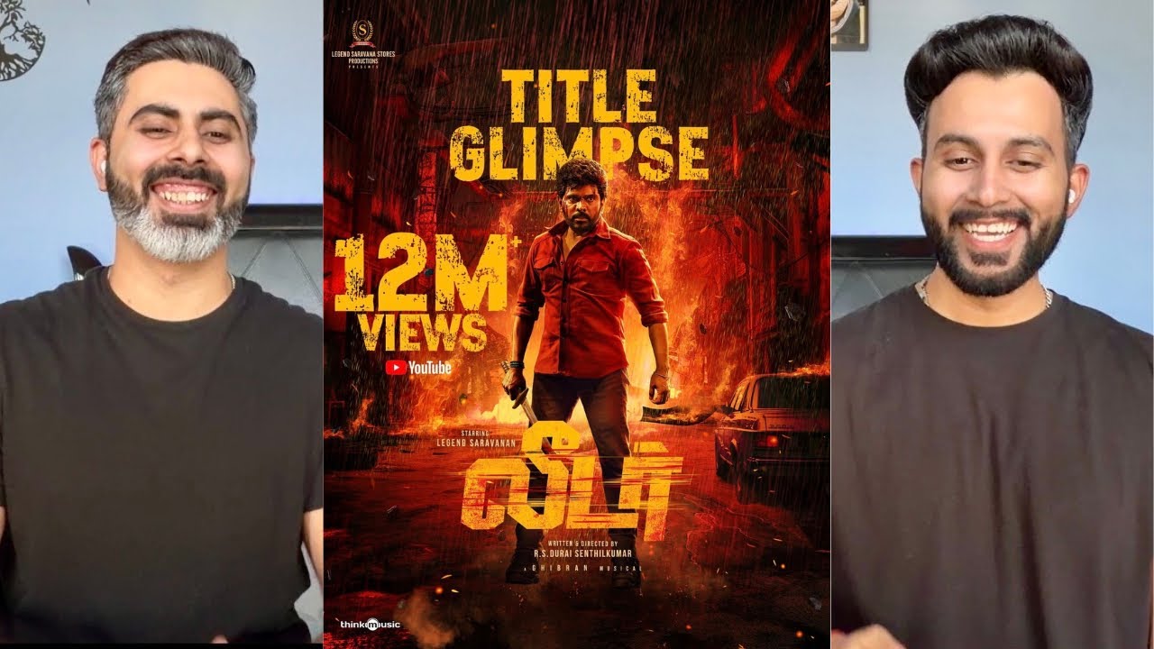 Leader Title Glimpse Review | Legend Saravanan | R.S. Durai Senthilkumar | Ghibran Vaibodha