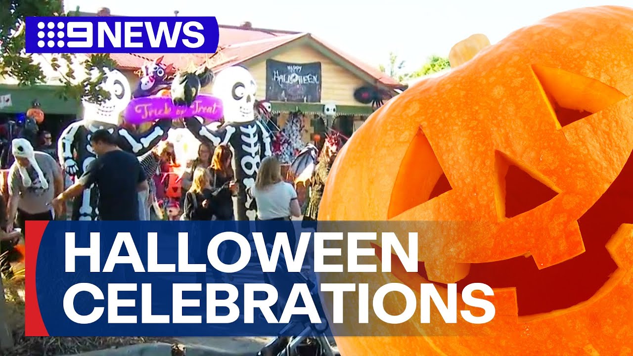 Trick-or-treaters celebrating Halloween across the country | 9 News Australia