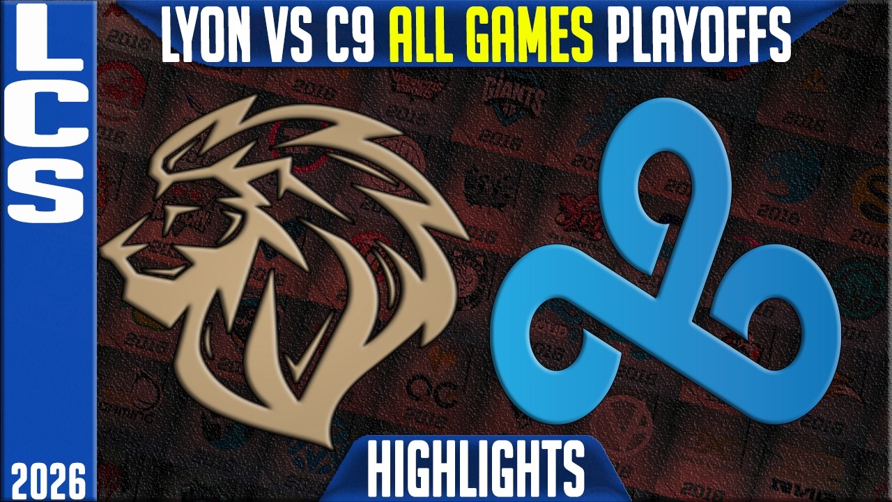 LYON vs C9 Highlights ALL GAMES | LCS Summer 2026 Playoffs | LYON vs Cloud9