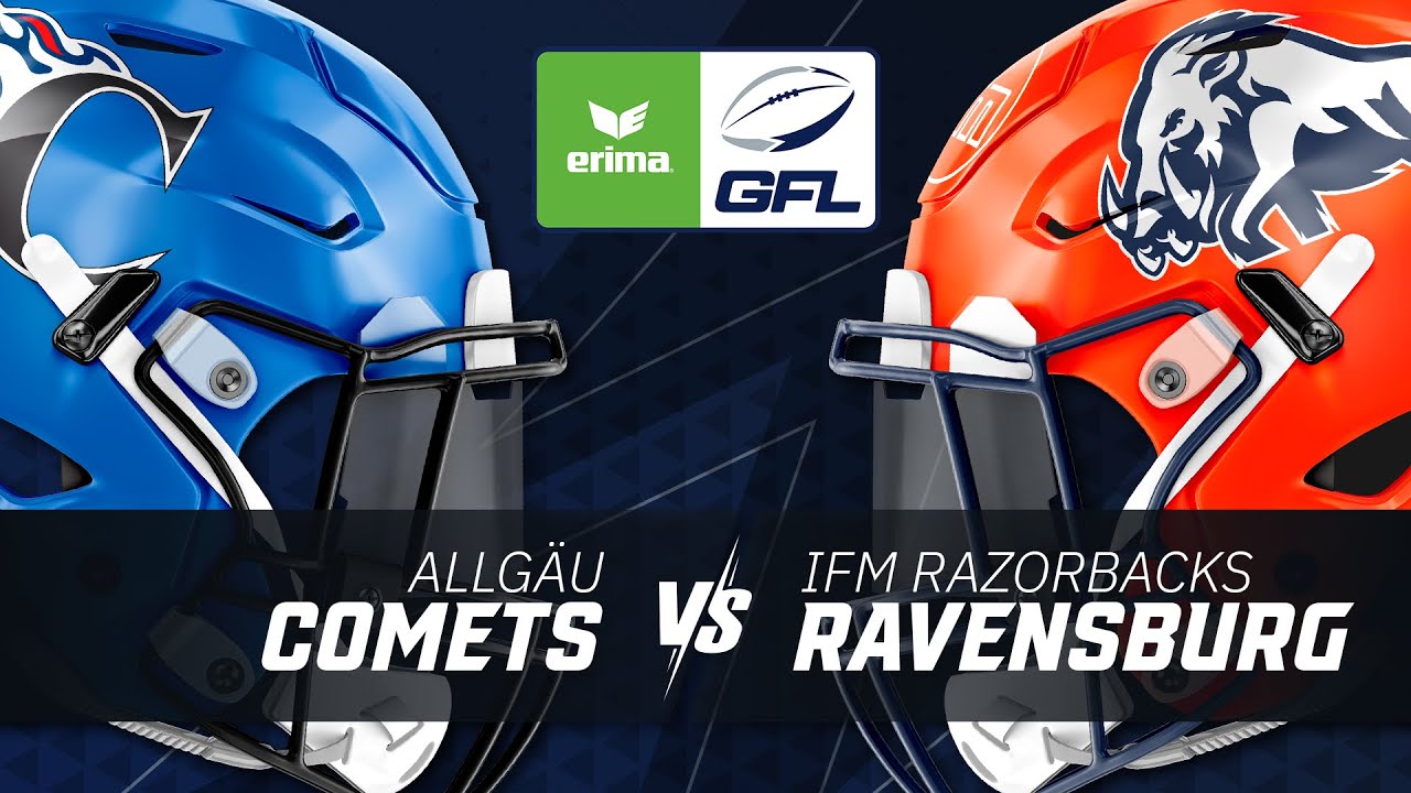 Allgäu Comets vs. IFM Ravensburg Razorbacks | Highlights - ERIMA GFL | SDTV