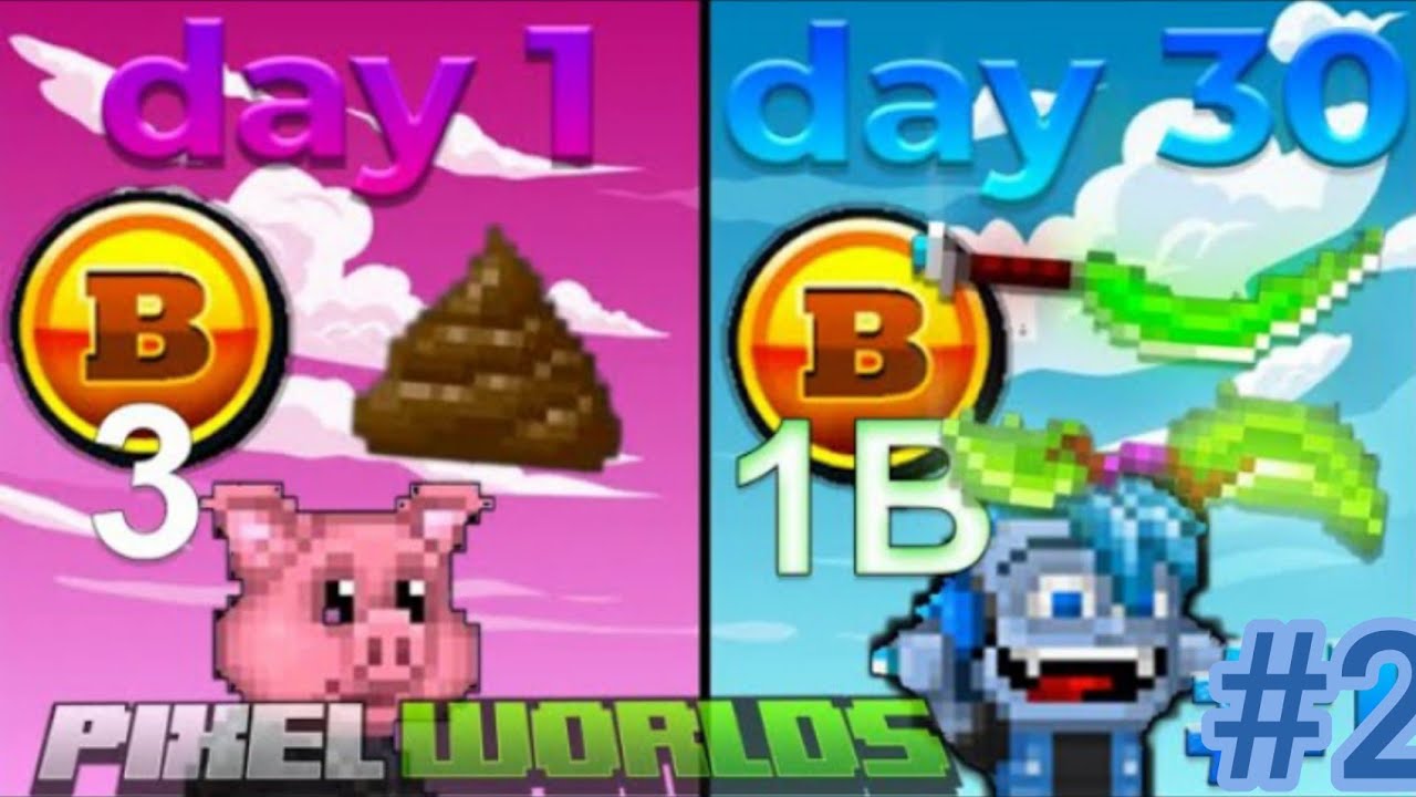 Road to 1 BILLION Bytes... #2 - Pixel Worlds