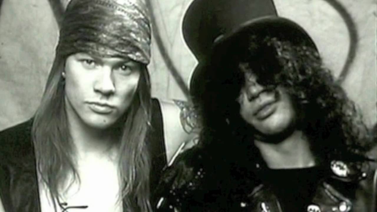 Slash and Axl-Sexy Back