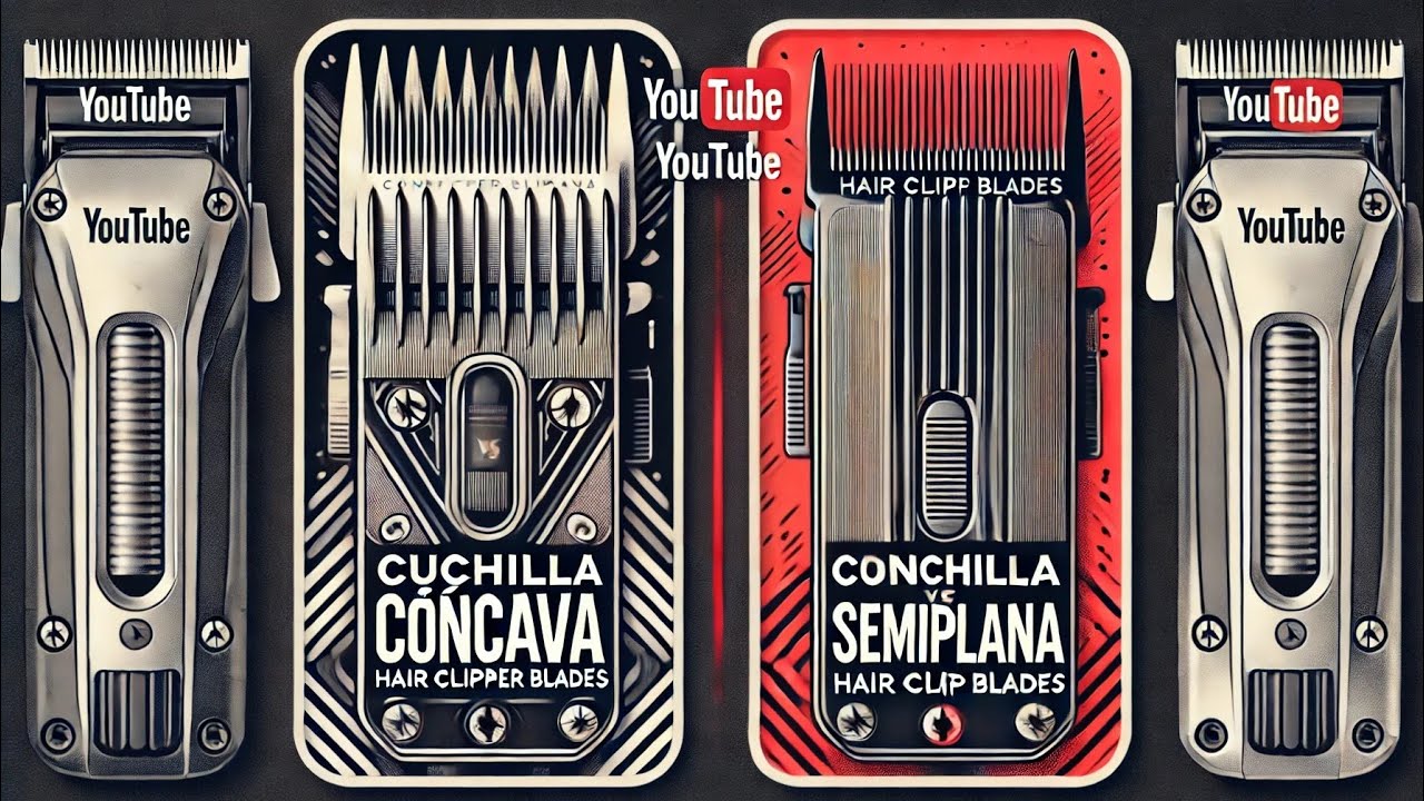 Cuchilla Cóncava vs. Semiplana! 🔥💈 Descubre las Diferencias y Cuál es Mejor