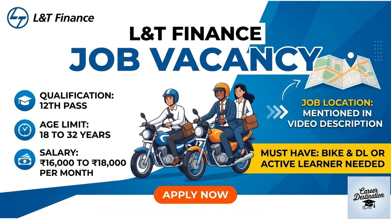 l&t finance is hiring candidates, finance company job vacancy, new job vacancy 2026