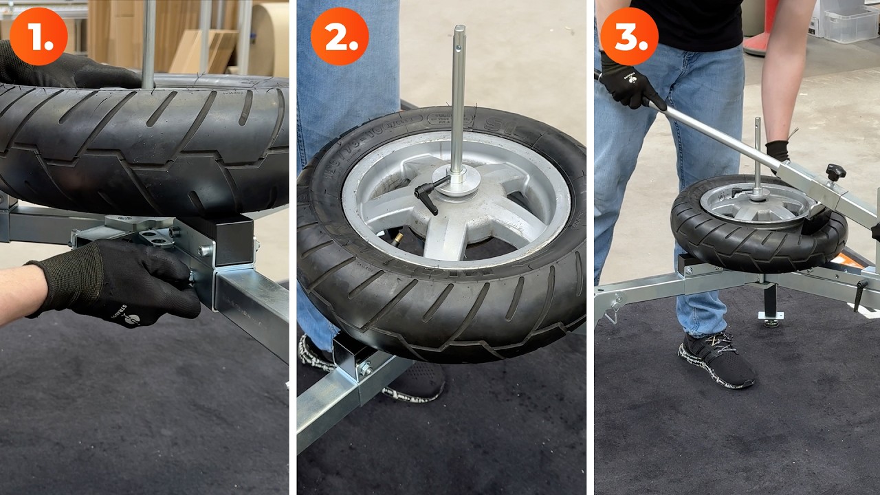Der Gamechanger beim Rollerreifenwechsel – EVO3® macht’s vor!