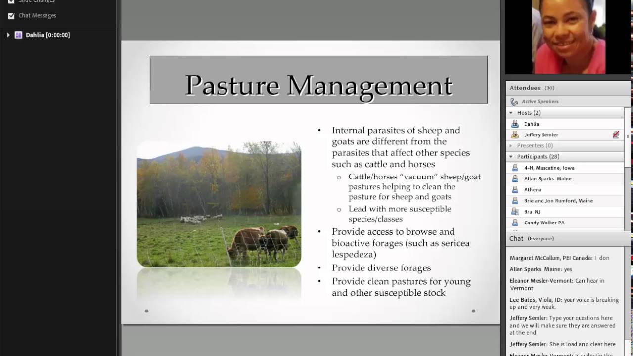 Natural Parasite Control In Sheep And Goats