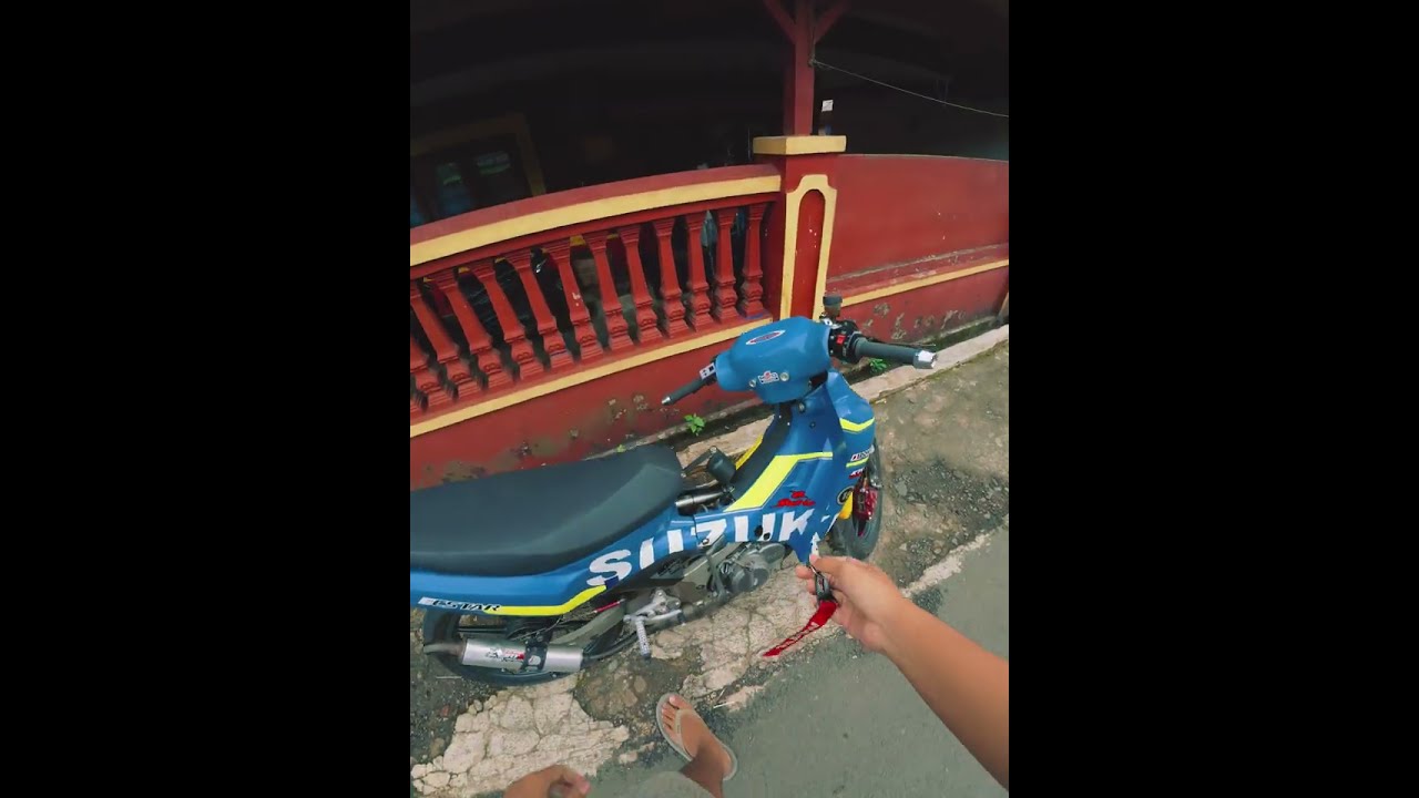 RASANYA BAWA MOTOR ROAD RACE DI JALAN! 🤯 TESTRIDE SATRIA 2T (POTRAIT MODE)
