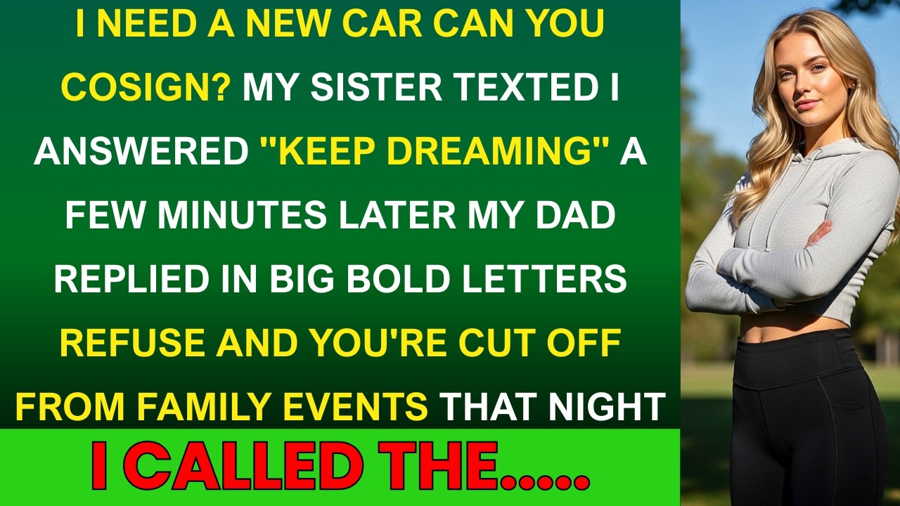 My Brother Asked Me to Cosign a Car… My Response? ‘Keep Dreaming.’ Here’s What Happened Next