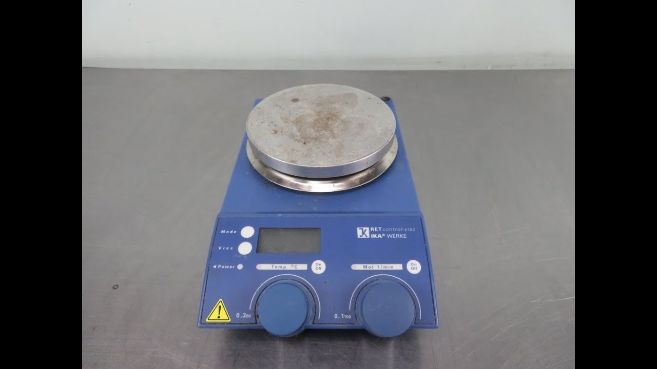 IKA RET CV S1 control Visc Magnetic Stirrer Hotplate