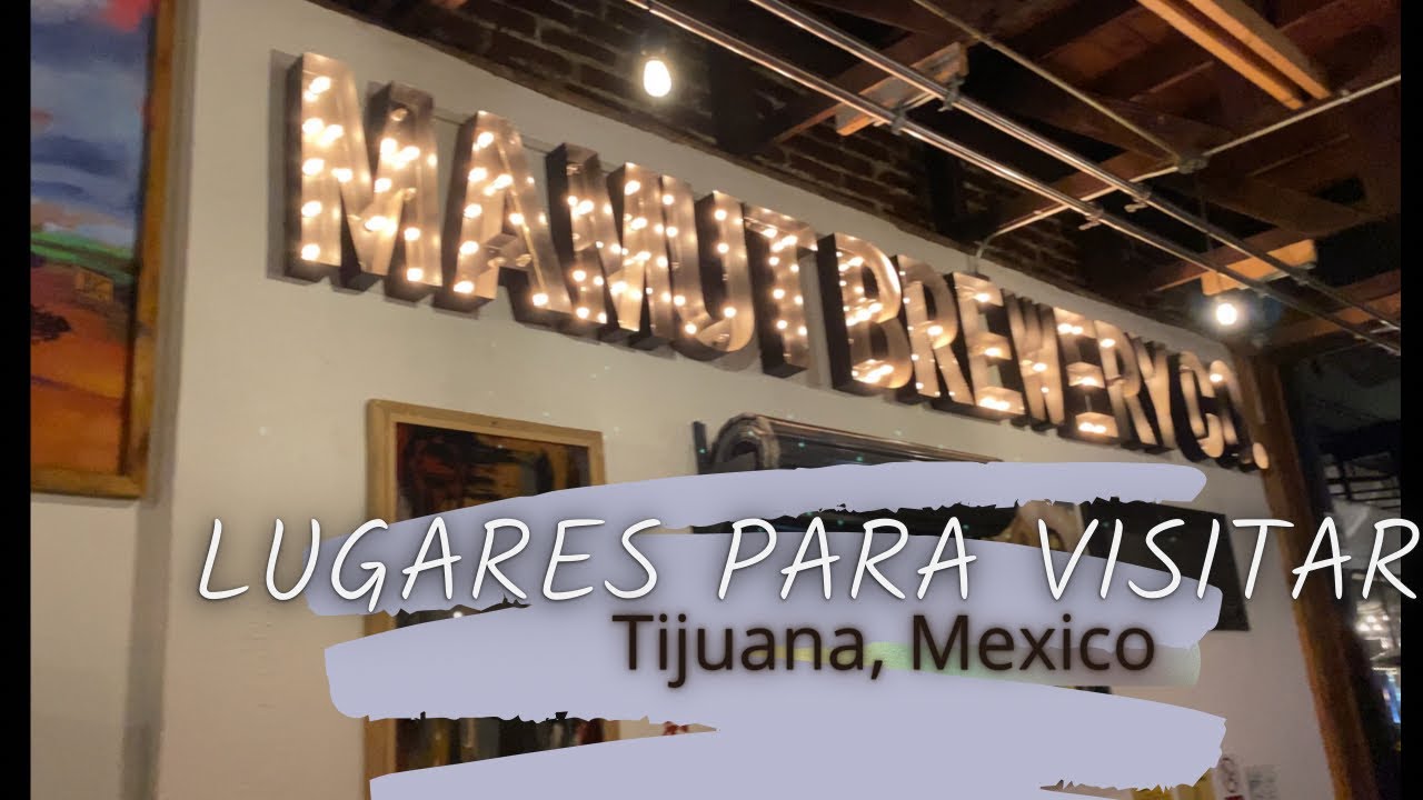 Lugares Para visitar en Tijuana 👍🏼 CERVECERÍA MAMUT