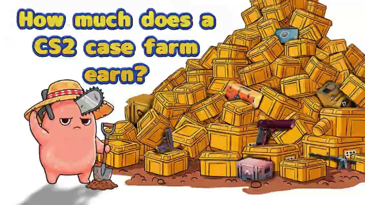 CS2 Case Farm | Weekly report for 283 Prime accounts + Q&A