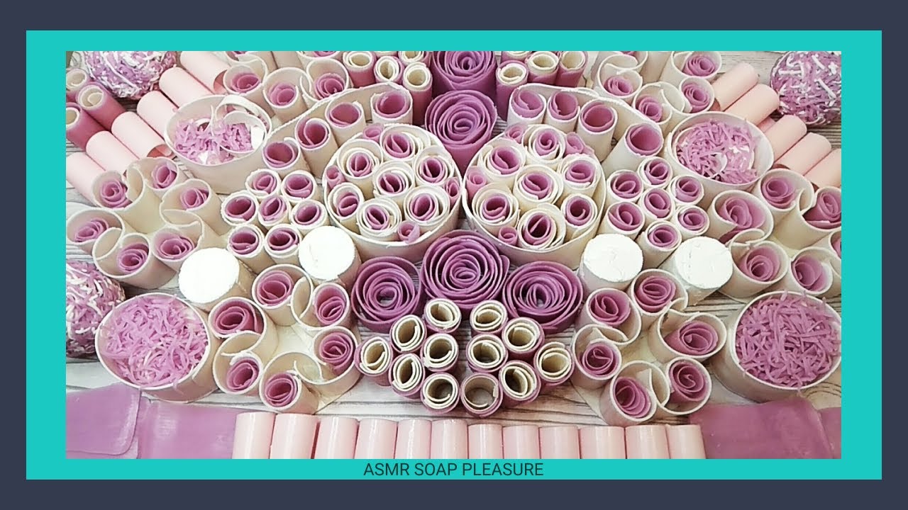 ASMR dry soap crushing.Relaxing Sounds no talking.Oddly Satisfying Videos