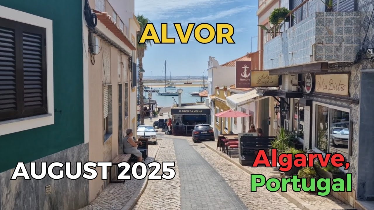 Summer time Alvor - Street Walk August 2025