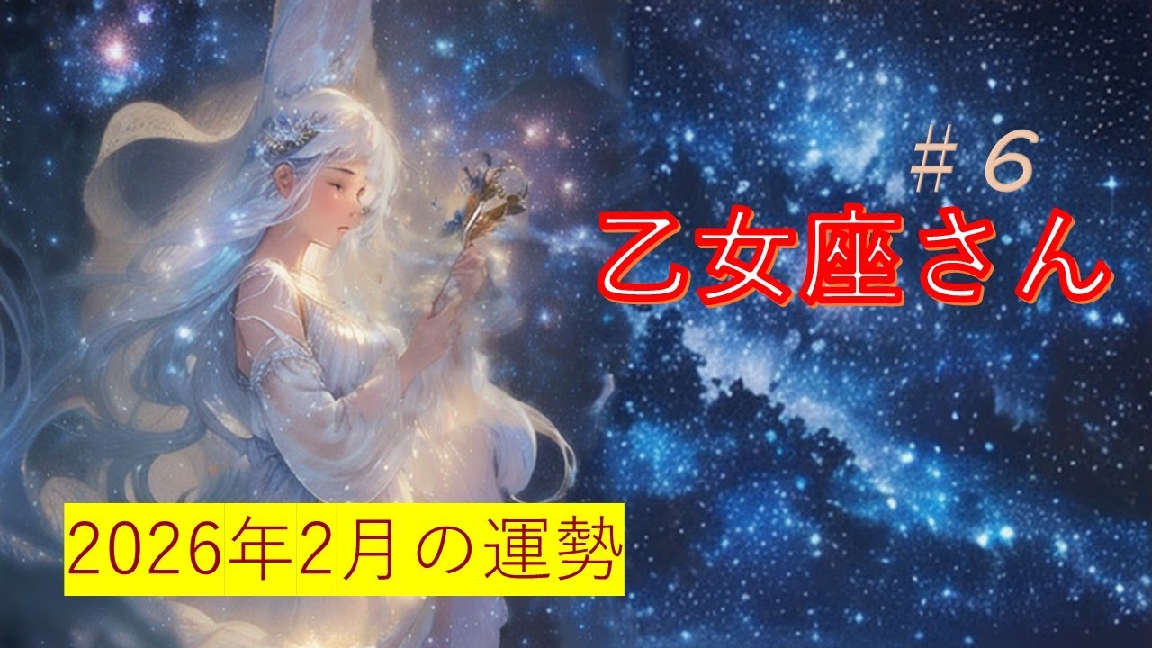 【2026年2月の乙女座さんの運勢リーディングです】