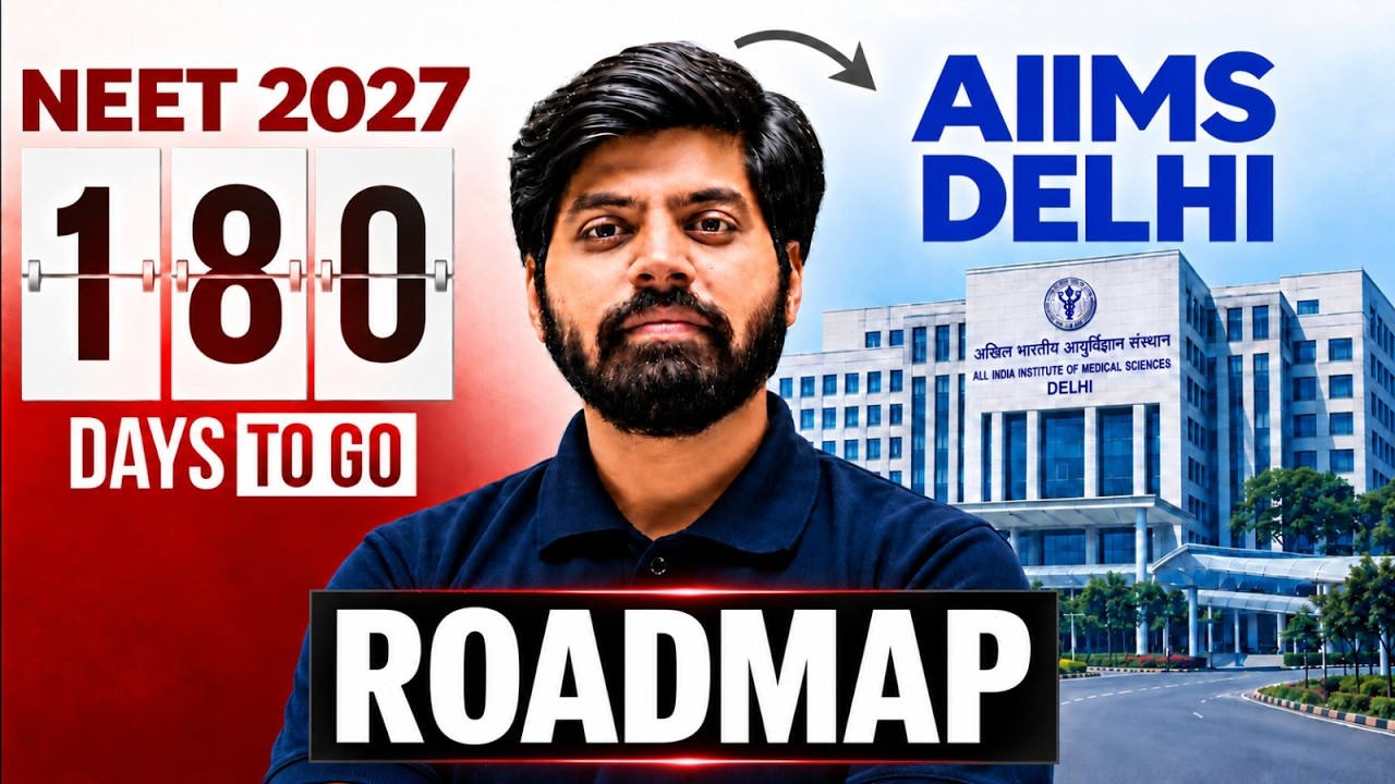 NEET 2027 : FASTEST Way to Cover Syllabus & get AIR 100 in 6 Months 🔥| NEET 2027 Roadmap | eSaral